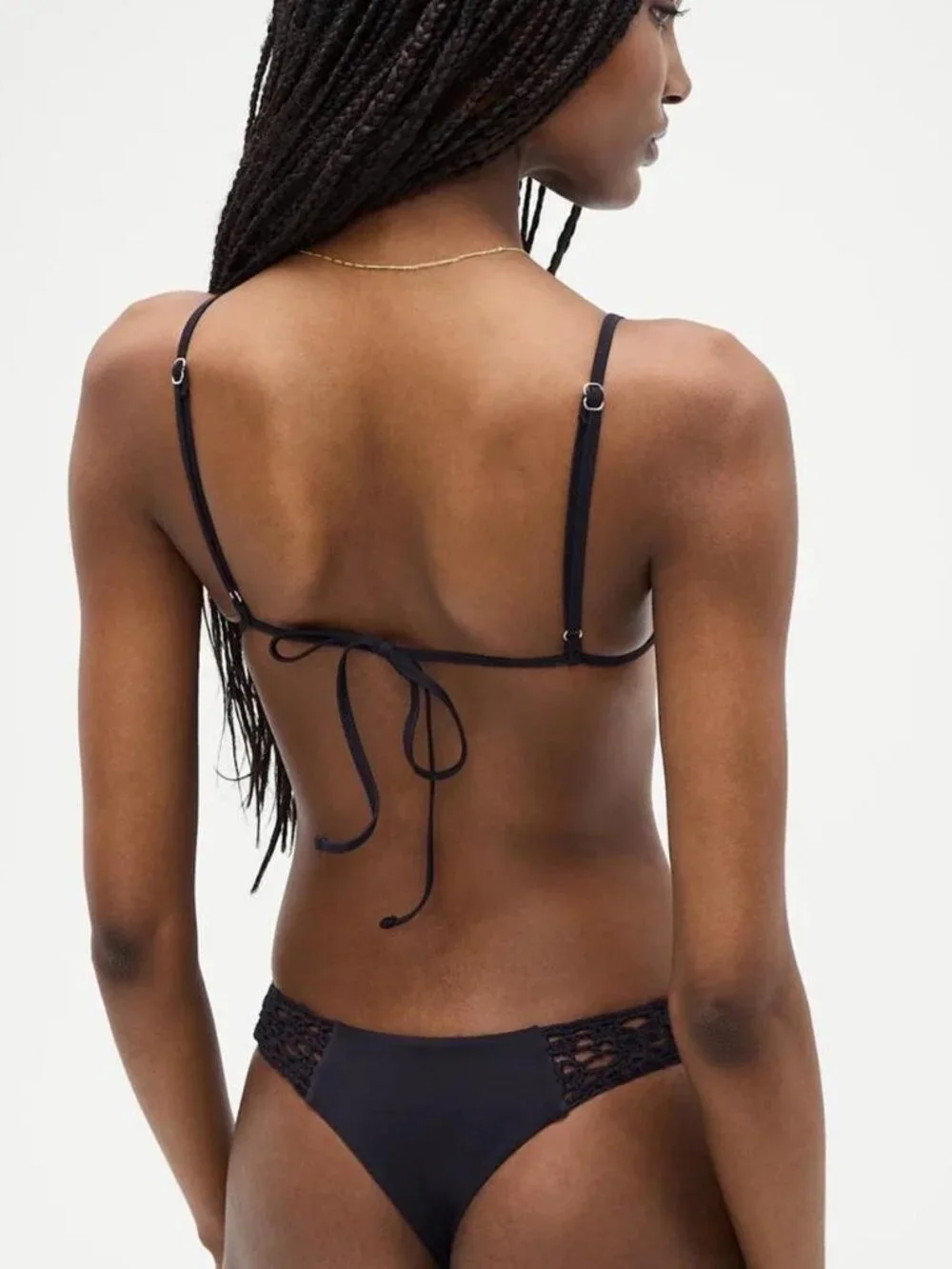 NWT- Frankie's Bikini's Tanner Bottoms Size L